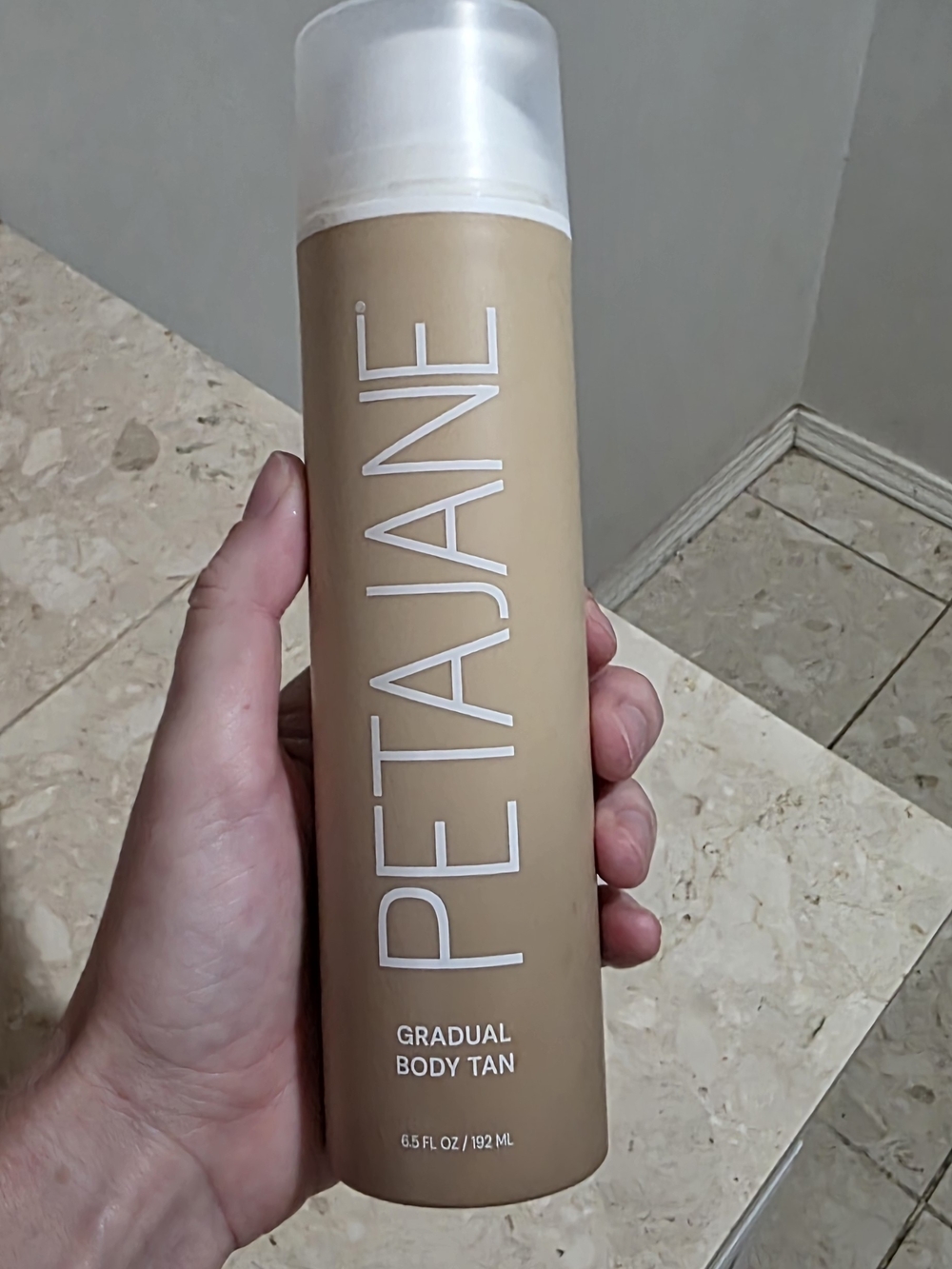 Petajane Gradual Body Tan - Smooth Beige Bottle